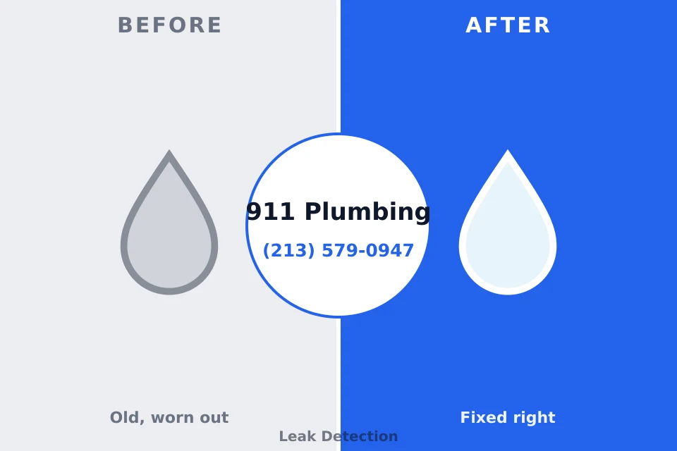 Before and after: plumbing company Fairmont, WV